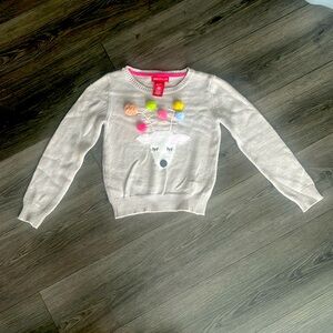 Size 6 Boutique Christmas Reindeer sweater